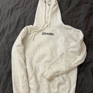 Glossier Cream Speckled Women's Sweater